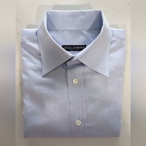 Dolce & Gabbana light blue button-down Sz. 16.5/42
